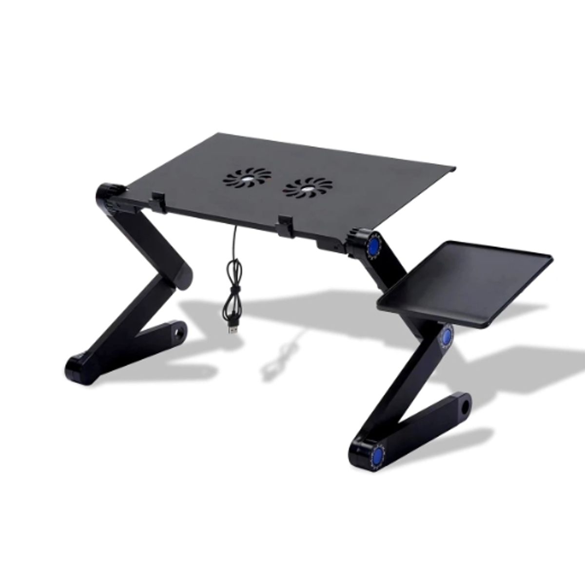 GENERICO - MESA PARA NOTEBOOK CON SOPORTE PLEGABLE 42X26CM.