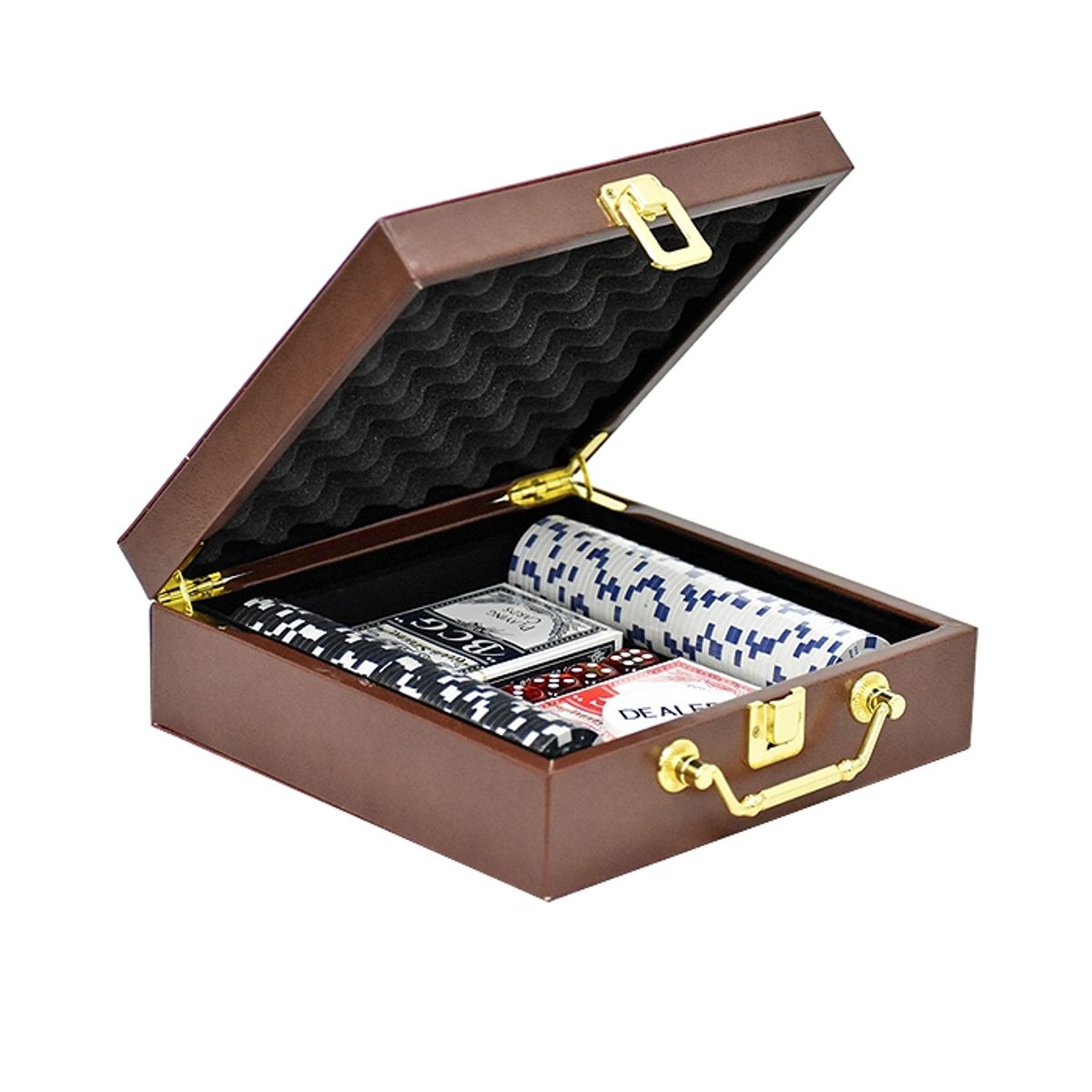 GENERICO - Set Póker Maletín Leather S