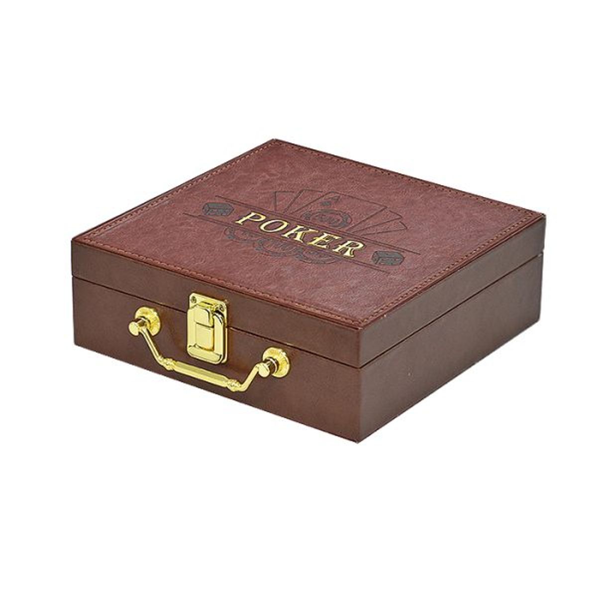 GENERICO - Set Póker Maletín Leather S