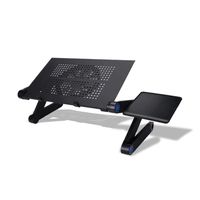 MESA PARA NOTEBOOK CON SOPORTE PLEGABLE 48X28CM