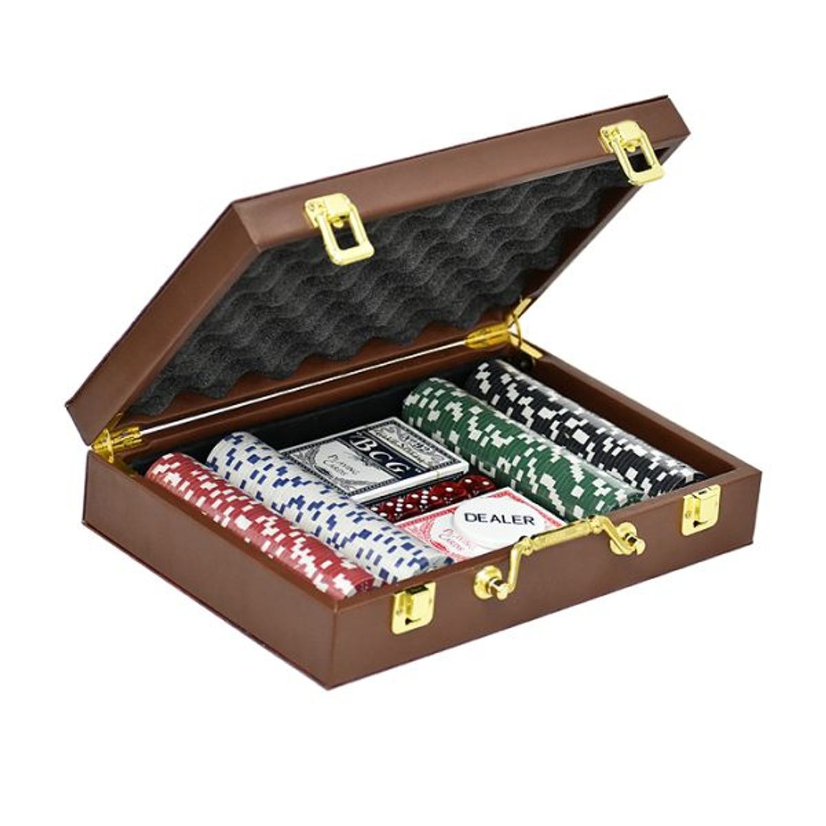 MSA MUEBLES SANTA ANA - Set Póker Maletín Leather L