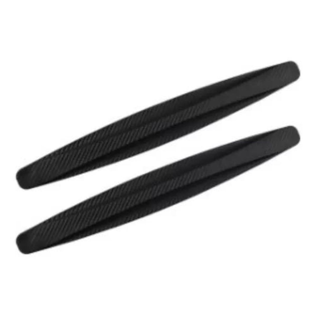 GENERICO - Par Topes Antigolpes Goma Para Bumper Parachoques 40x5cm