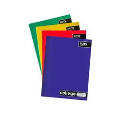 GENERICO - CUADERNO LISO COLLEGE CALIGRAFIA VERTICAL 80 HOJAS - 10 UNID