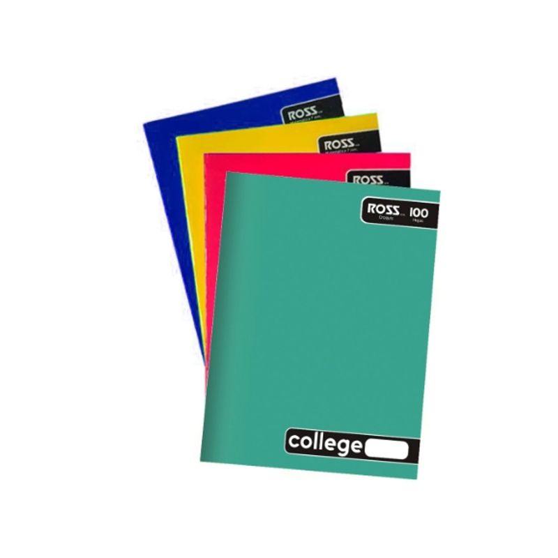 GENERICO - CUADERNO DISEÑO LISO COLLEGE CROQUIS 100 HOJAS - 10 UNID