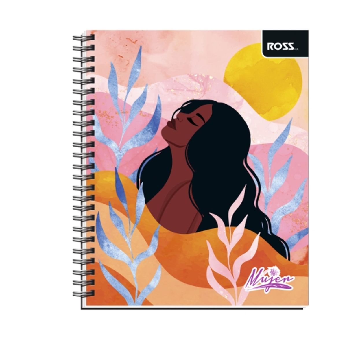 GENERICO - CUADERNO UNIVERITARIO MUJER MATEMÁTICAS 7MM - 12 UNID