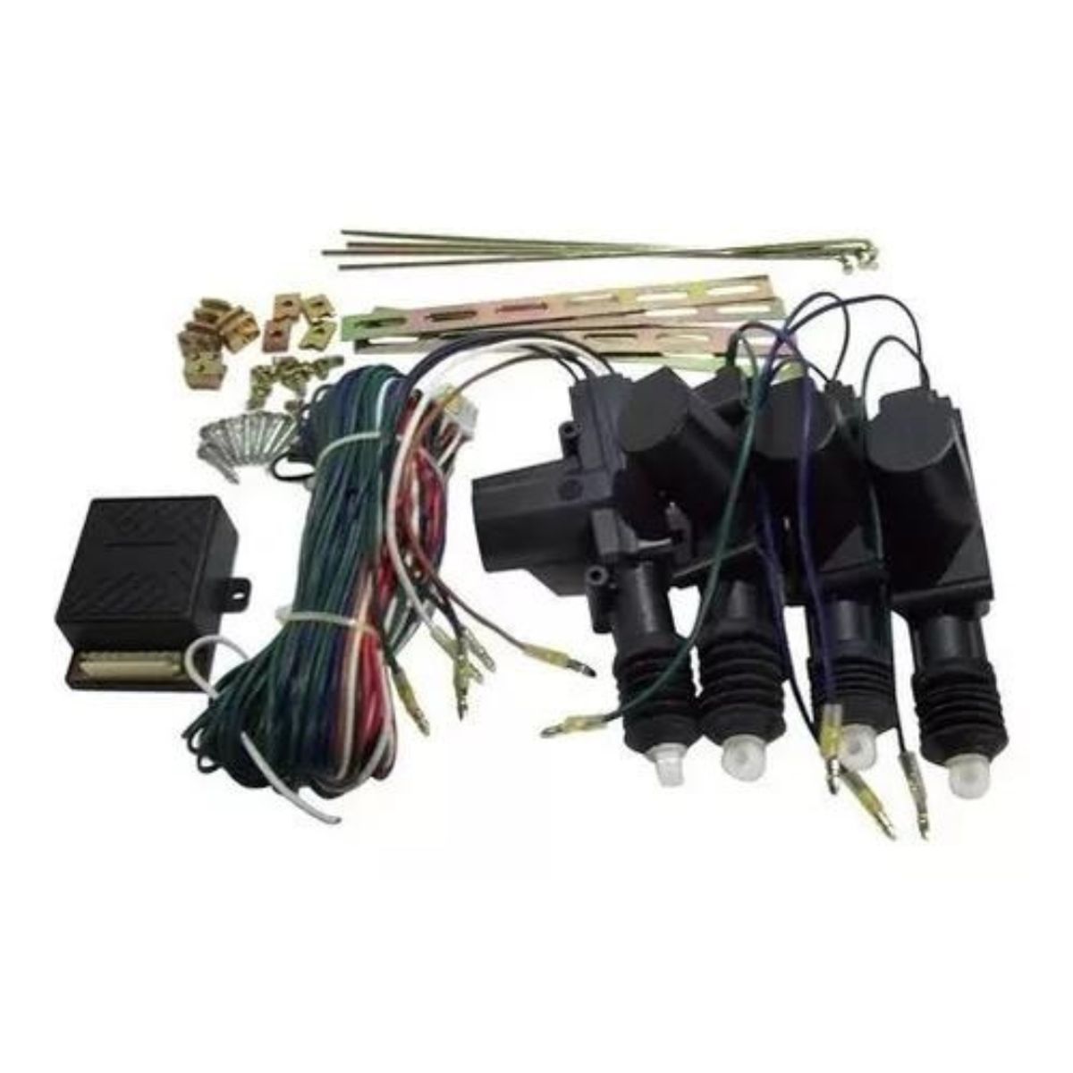 GENERICO - Kit Cierre Centralizado Autos 12v Universal 4 Puertas 360°