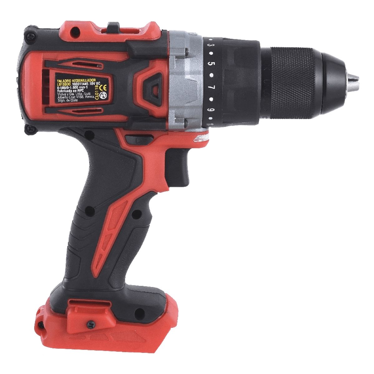 POWER PRO - Taladro atornillador inalámbrico 13mm 18V sin batería