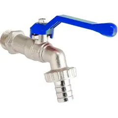 GENERICO - LLAVE BOLA DE JARDIN AZUL 12