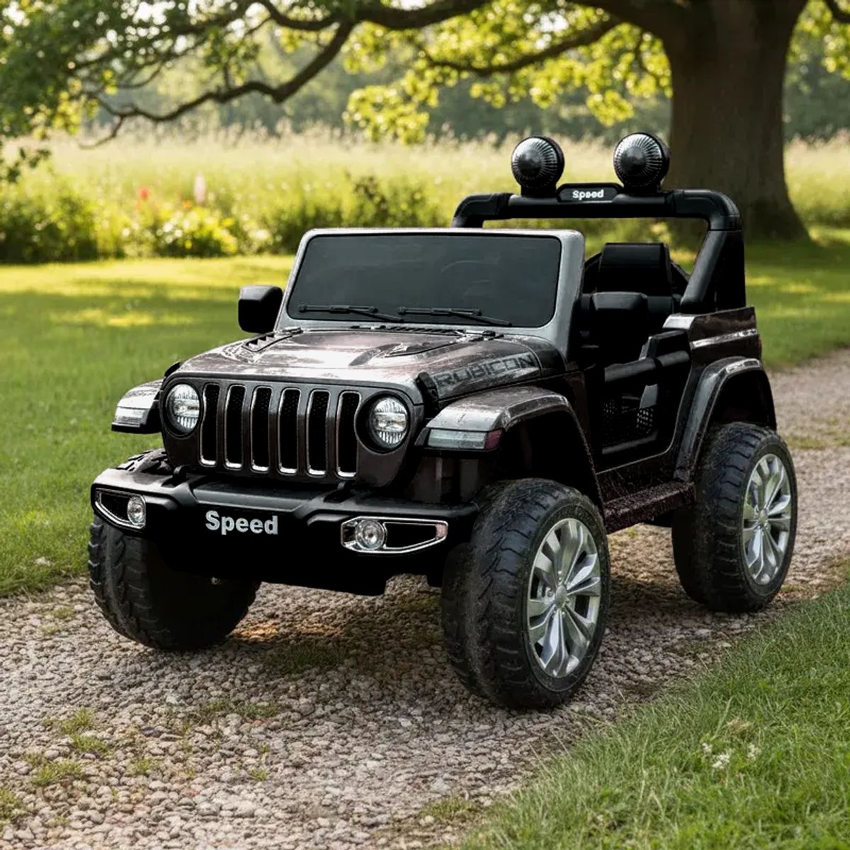 BEBESIT - Camioneta Eléctrica Renegade Negro Bebesit