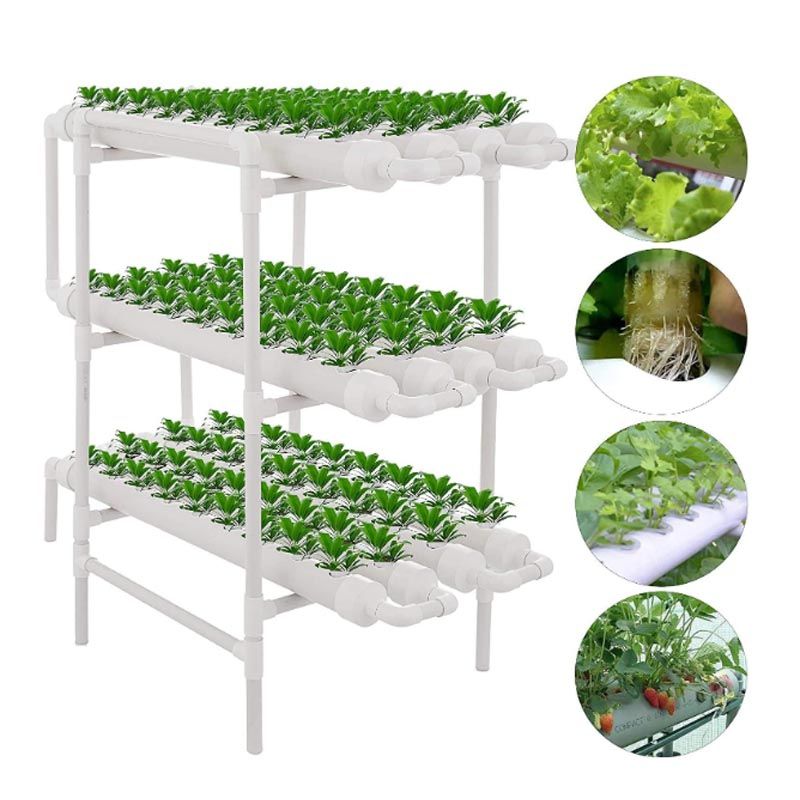 GENERICO - Sistema de cultivo hidropónico 108 plantas con bomba de agua