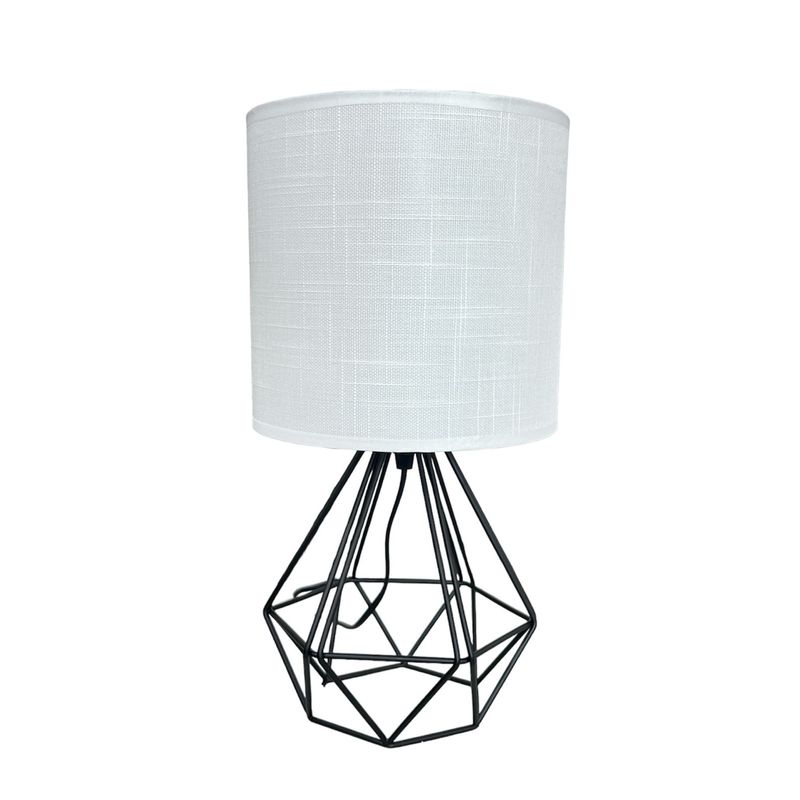 GENERICO - Lampara De Velador Lampara De Mesa Diseño Metal Geometrico B