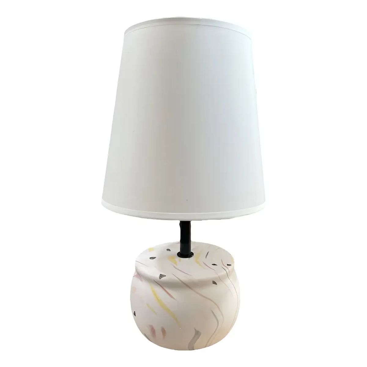 Lampara De Velador Lampara De Mesa Diseño Marmol Plana CO - Multicolor, marca OEM - Foto Principal