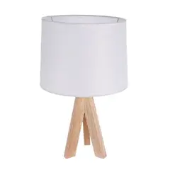 GENERICO - Lampara De Velador Lampara De Mesa Minimalista Madera B