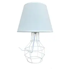 GENERICO - Lampara De Velador Lampara De Mesa De Metal Minimalista B