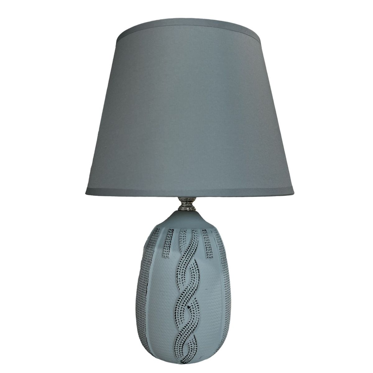 GENERICO - Lampara De Velador Lampara De Mesa Diseño Trenza G