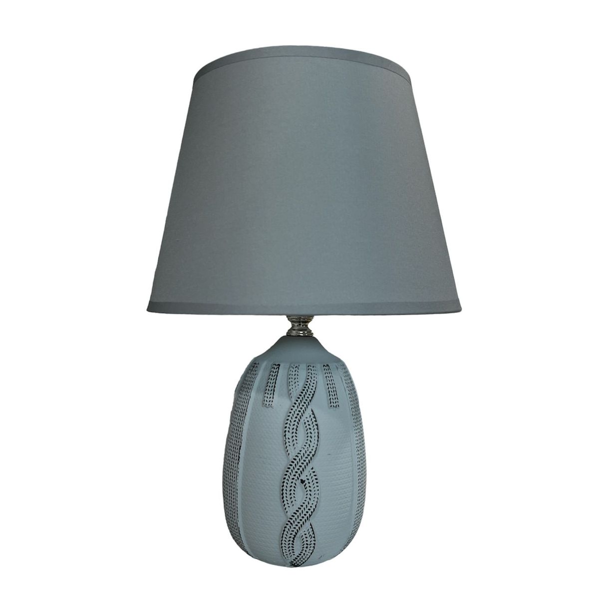 GENERICO - Lampara De Velador Lampara De Mesa Diseño Trenza G