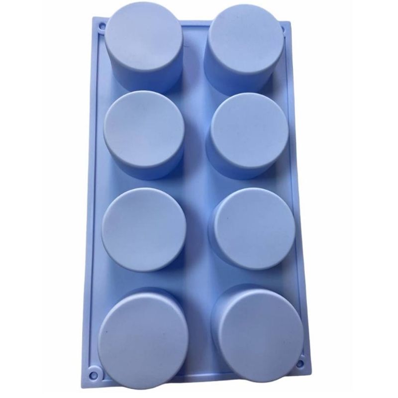GENERICO - Molde De Silicona Mouse Jabon Moldes Hielo Molde 8 Cavid Redondo