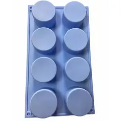 GENERICO - Molde De Silicona Mouse Jabon Moldes Hielo Molde 8 Cavid Redondo