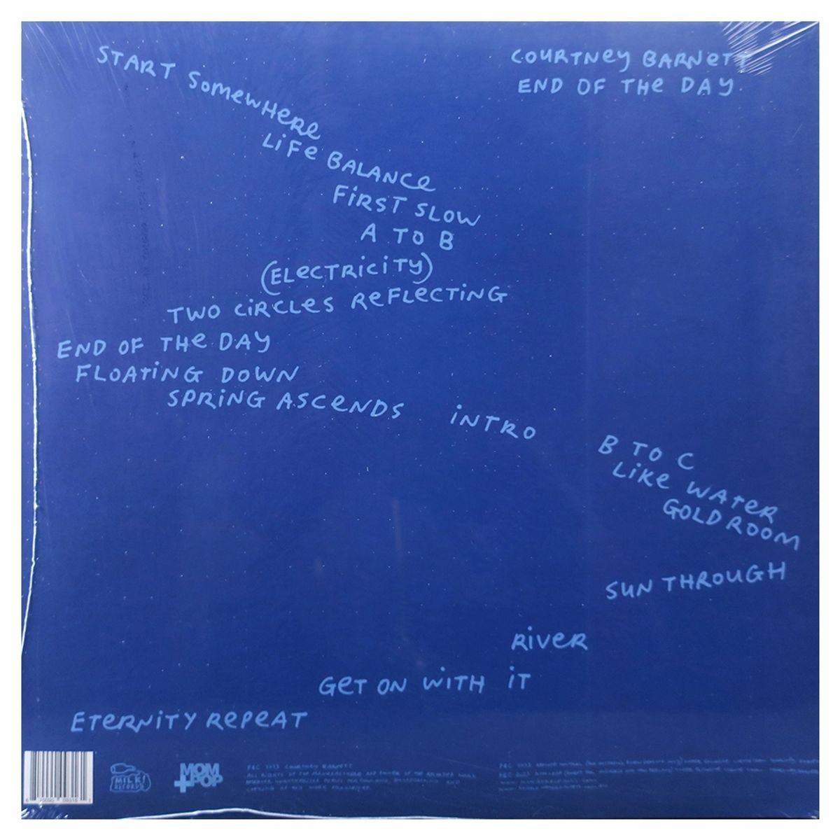 MILK - Courtney Barnett - End Of The Day - Vinilo Clear Milky