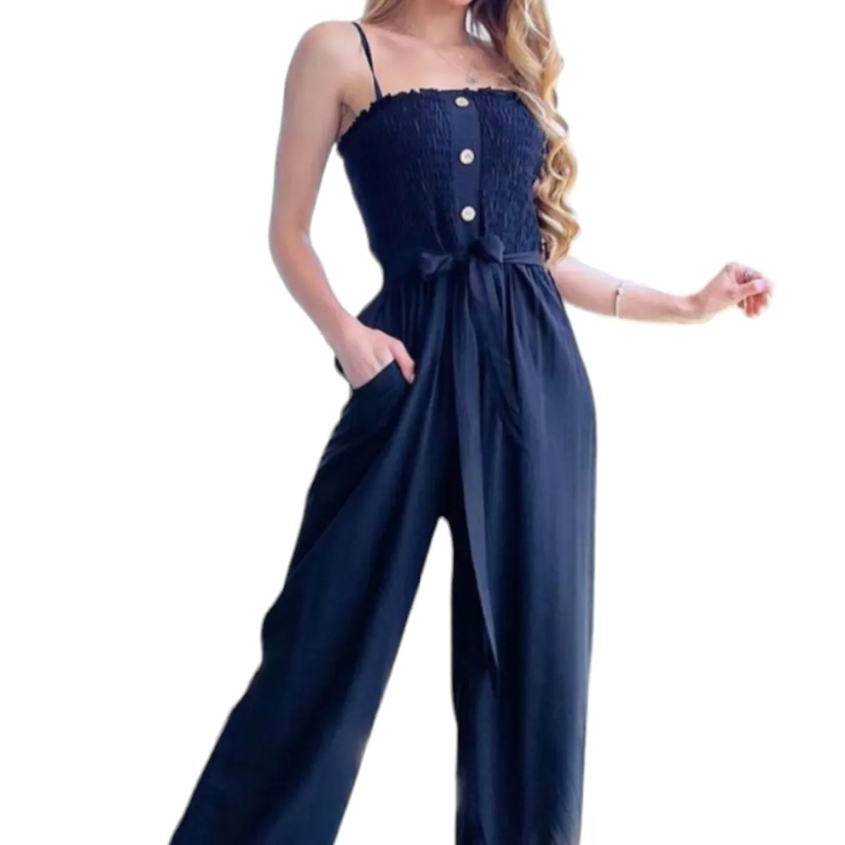 GENERICO - Pack 2 Enteritos Pantalón Mujer