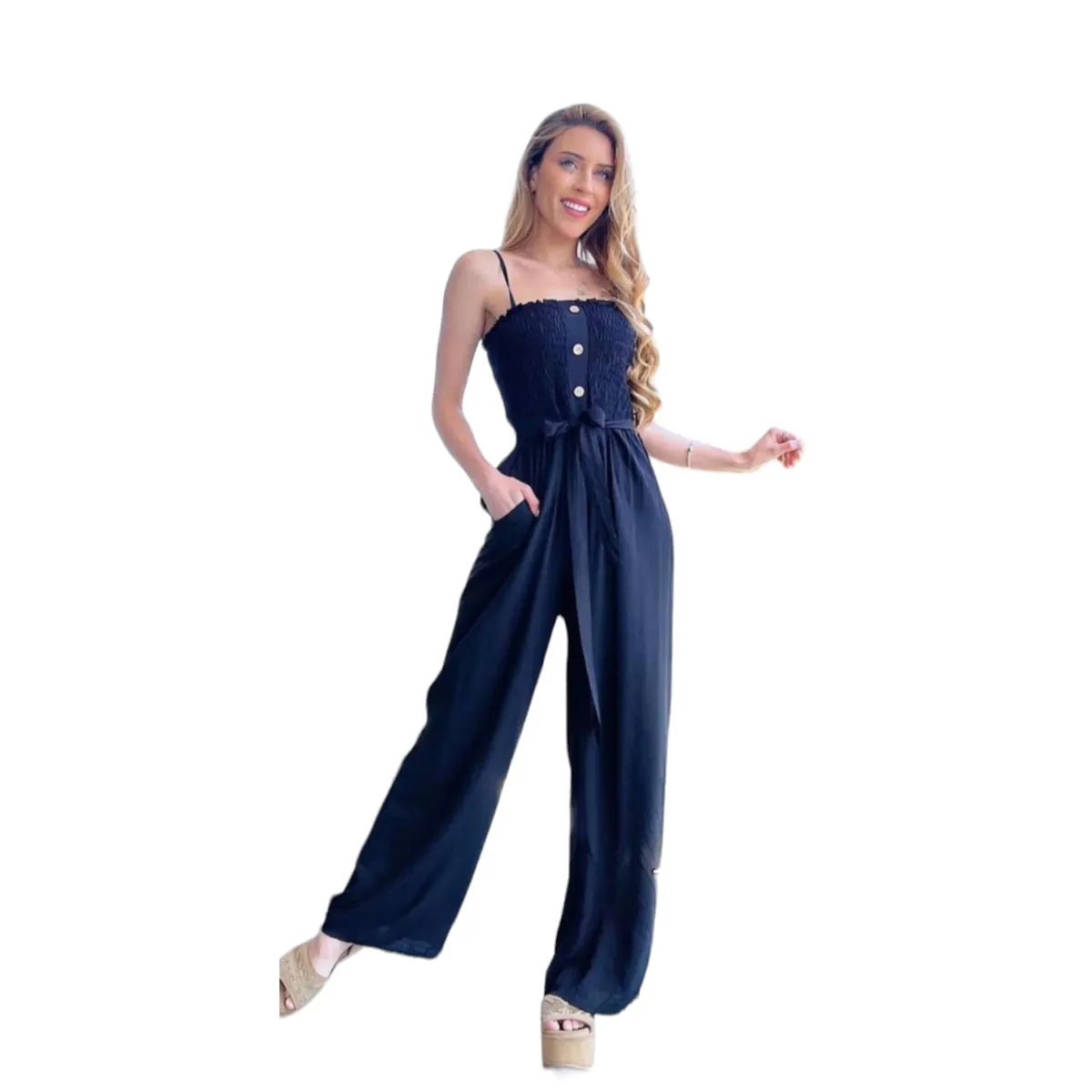 GENERICO - Pack 2 Enteritos Pantalón Mujer