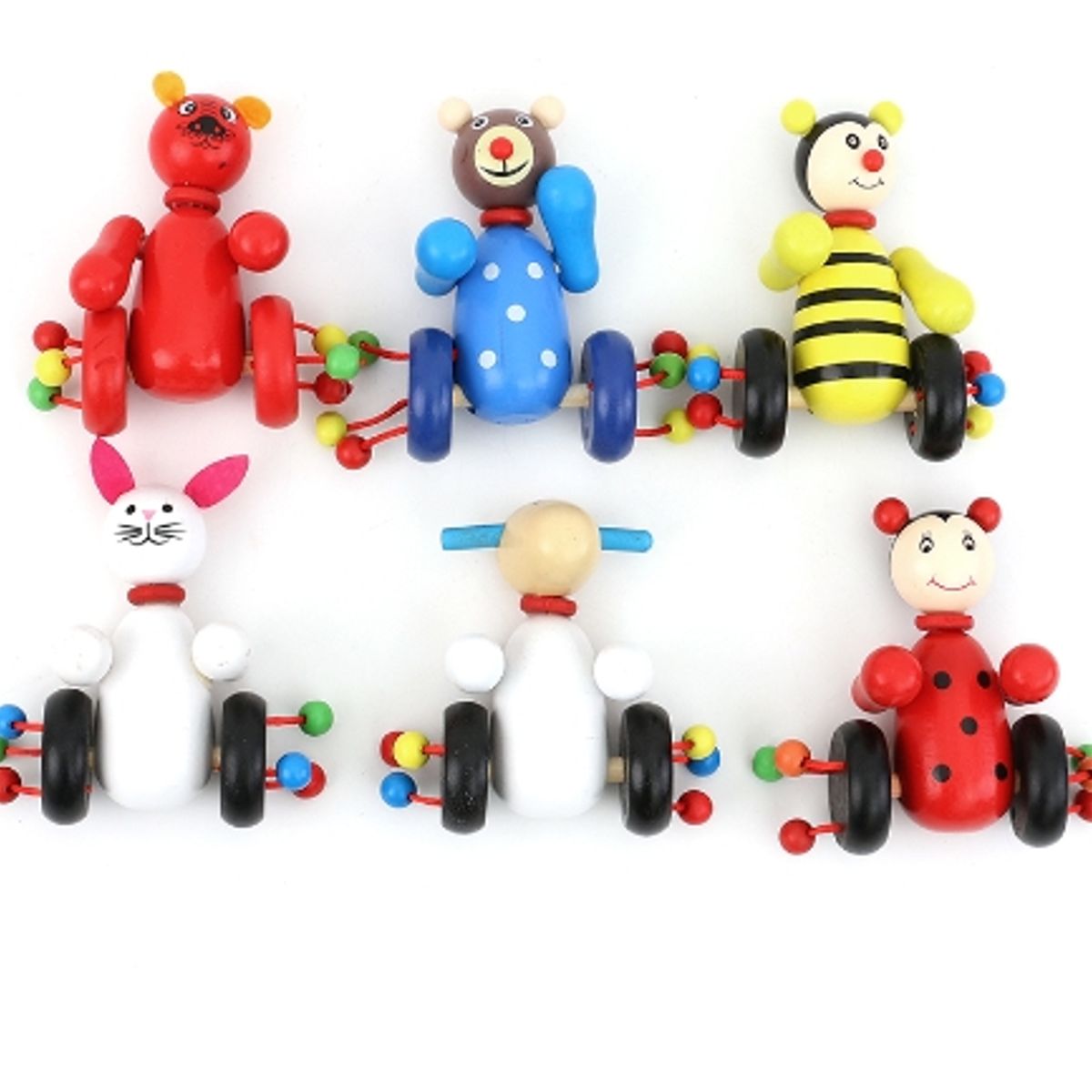 GENERICO - Colibrí Juguete De Madera Arrastre