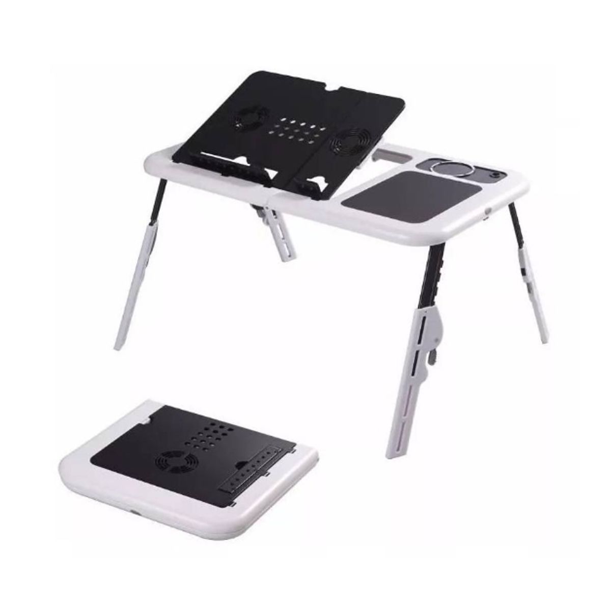 GENERICO - Mesa Portátil Notebook E-tablet Doble Ventilador Ld09