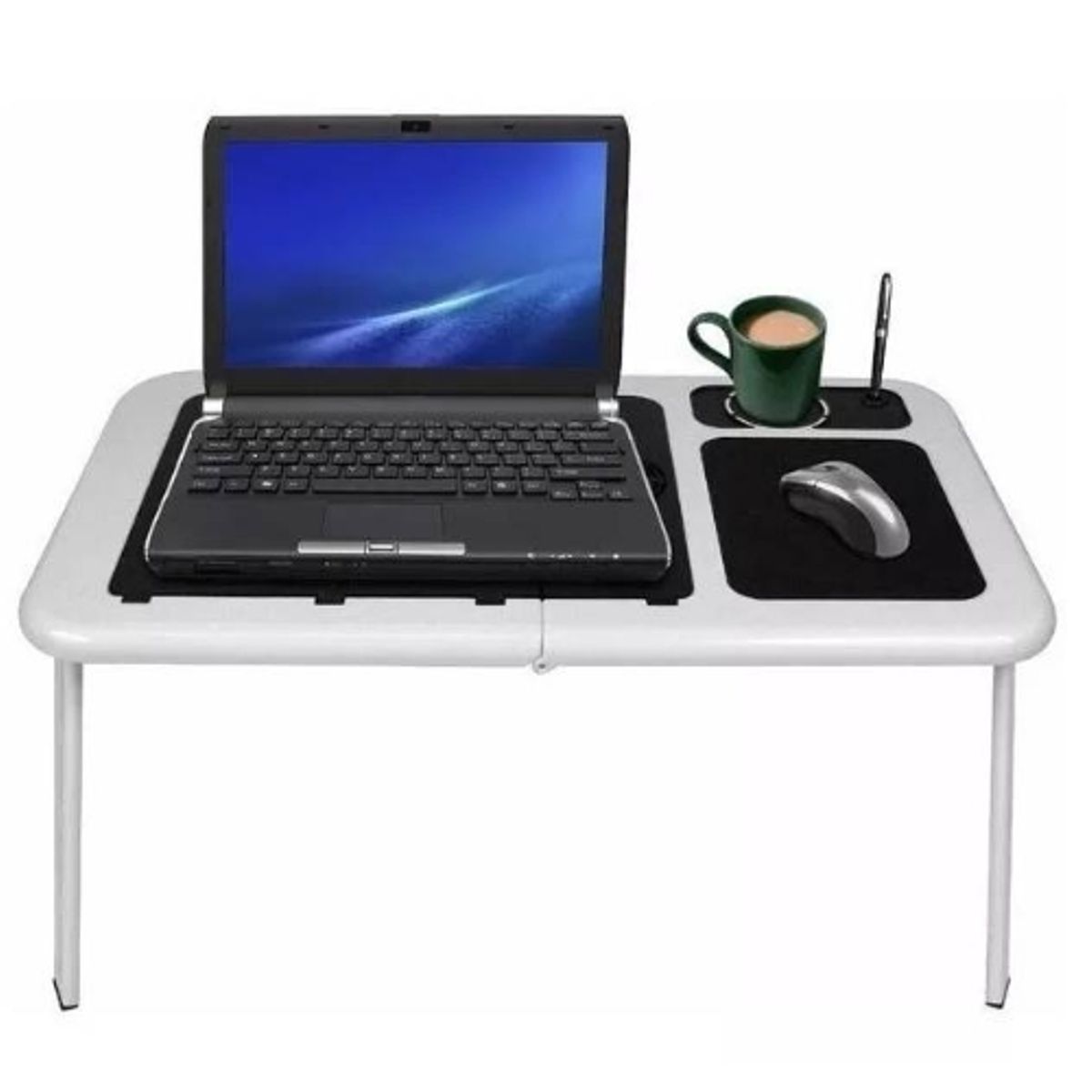 GENERICO - Mesa Portátil Notebook E-tablet Doble Ventilador Ld09