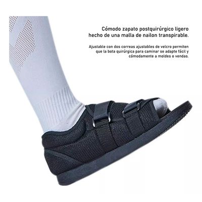 Imagen 2 del producto Zapato Post Operatorio Ambidiestro Ajustable Talla L