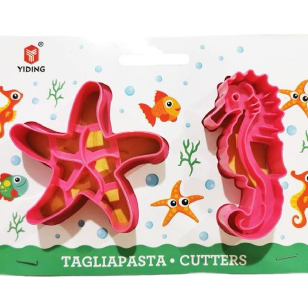 OEM - Set 02 Cortador Galletas Marinero Estrella Caballito de Mar
