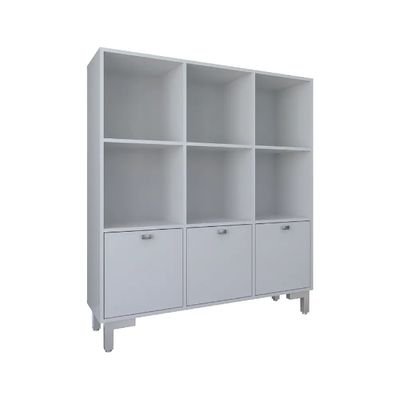 Imagen 2 del producto Biblioteca Practic 3 Puertas Blanca