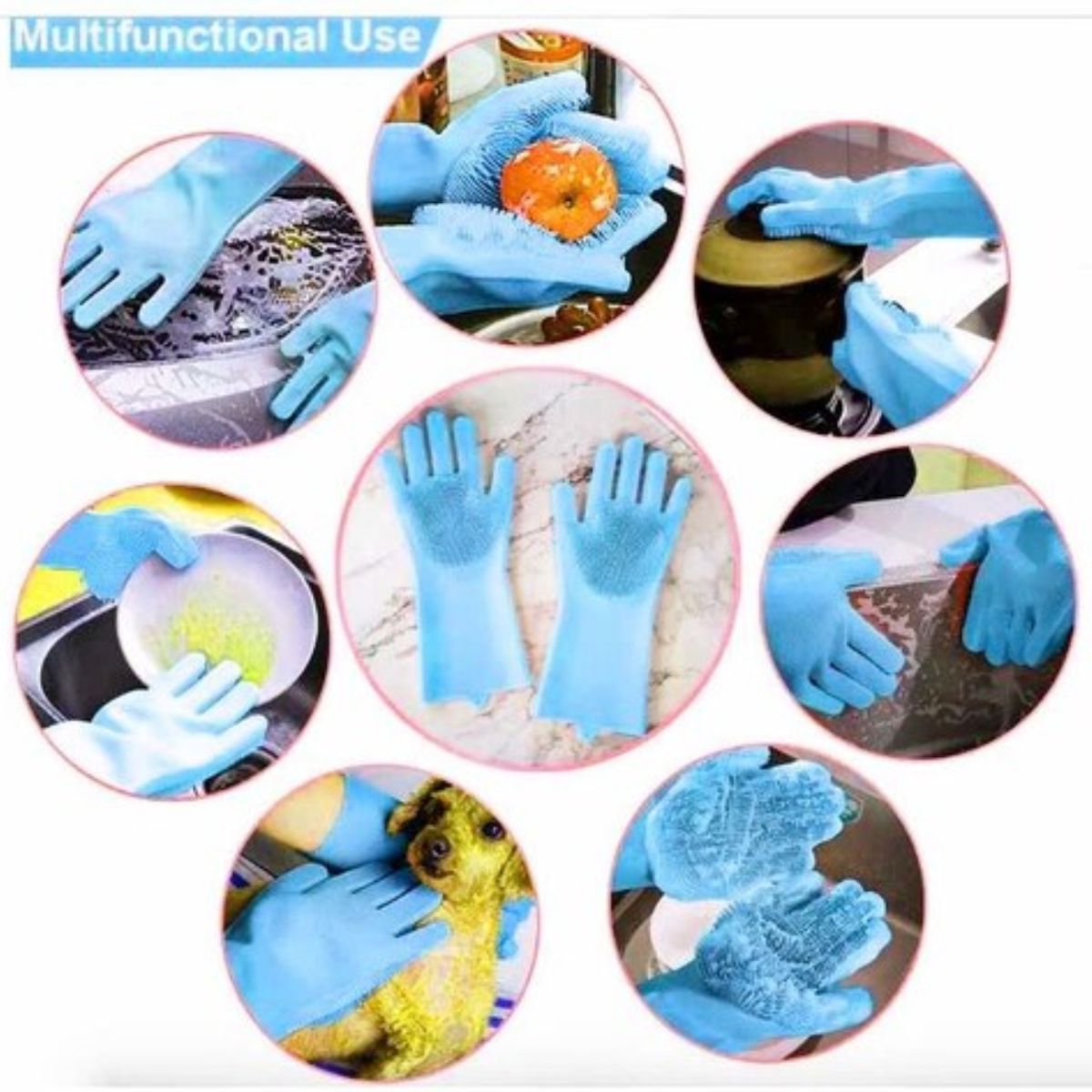OEM - Guantes De Goma Multifuncionales Para Limpieza Better Glove