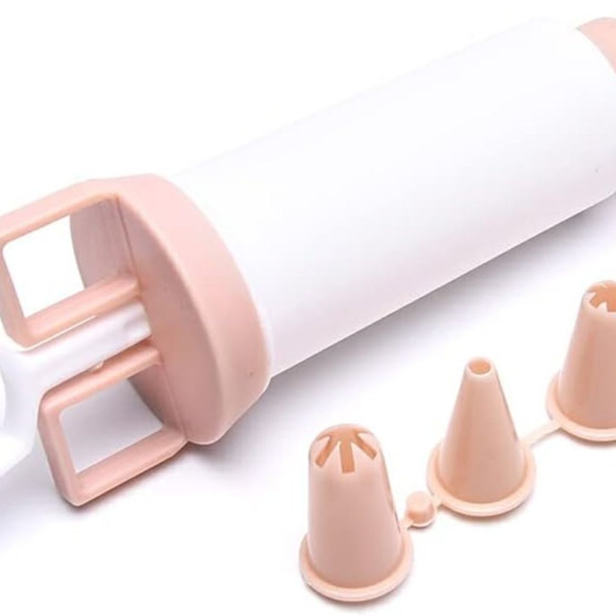 OEM - Jeringa De Pastelería Plástica Con 5 Boquillas