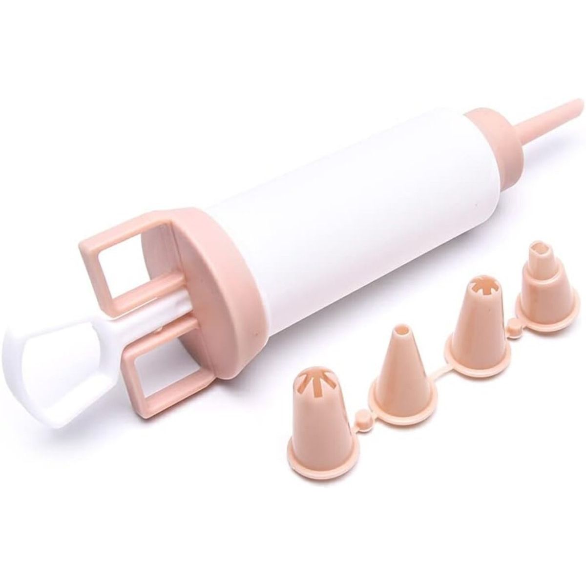 OEM - Jeringa De Pastelería Plástica Con 5 Boquillas