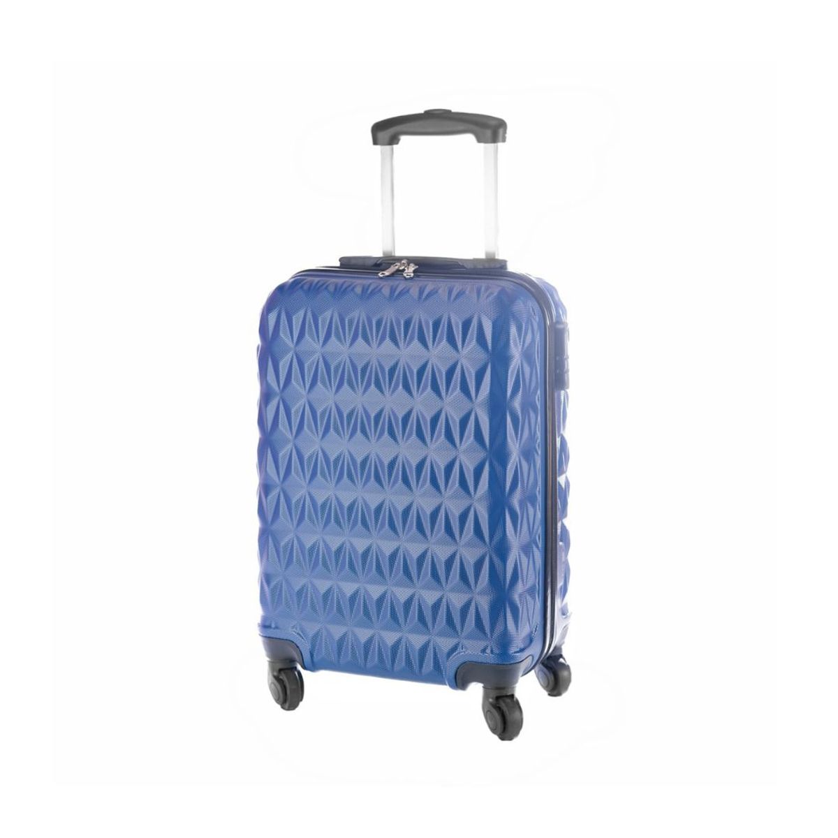 GENERICO - Maleta de Viaje Diseño Diamante Capacidad 10 Kilos 360°  Azul Rey