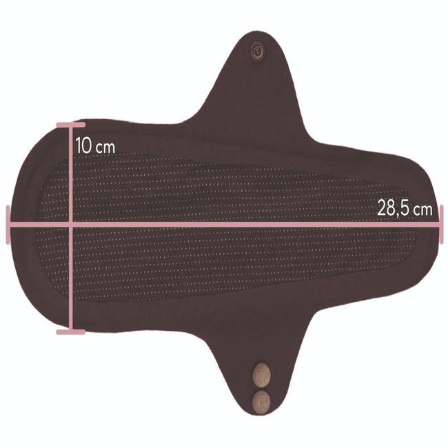 CULOTTE - Pack 2x Toalla Higienica Reutilizable Flujo Moderado Tela XL