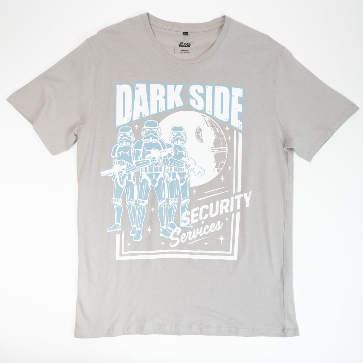 STAR WARS - Polera Hombre Star Wars Darth Vader II Gris