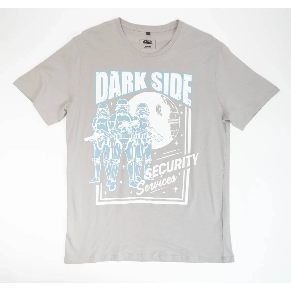 STAR WARS - Polera Hombre Star Wars Darth Vader II Gris