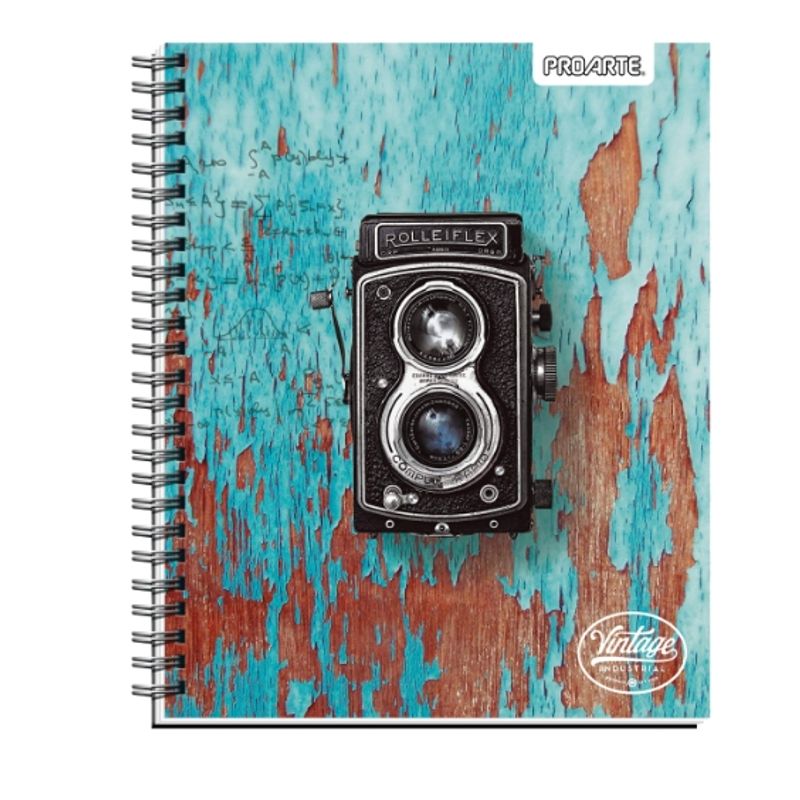 GENERICO - Cuaderno Diseño Vintage 7MM 100 Hojas 10 Unid