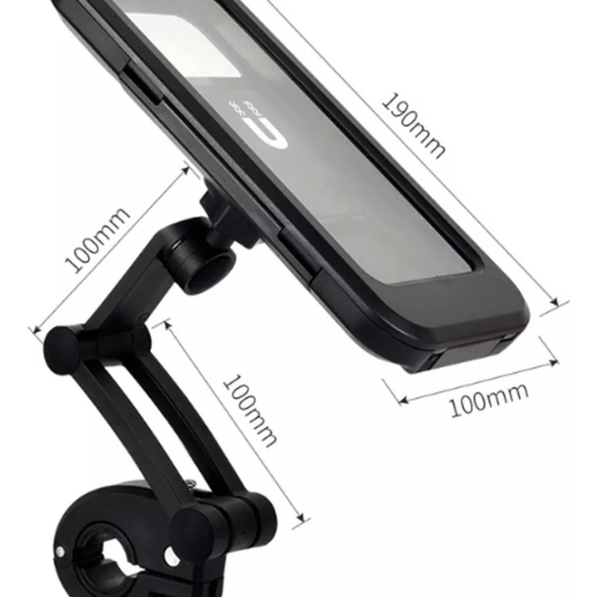 GENERICO - Soporte De Celulares Para Moto Bicicleta Impermeable 360º