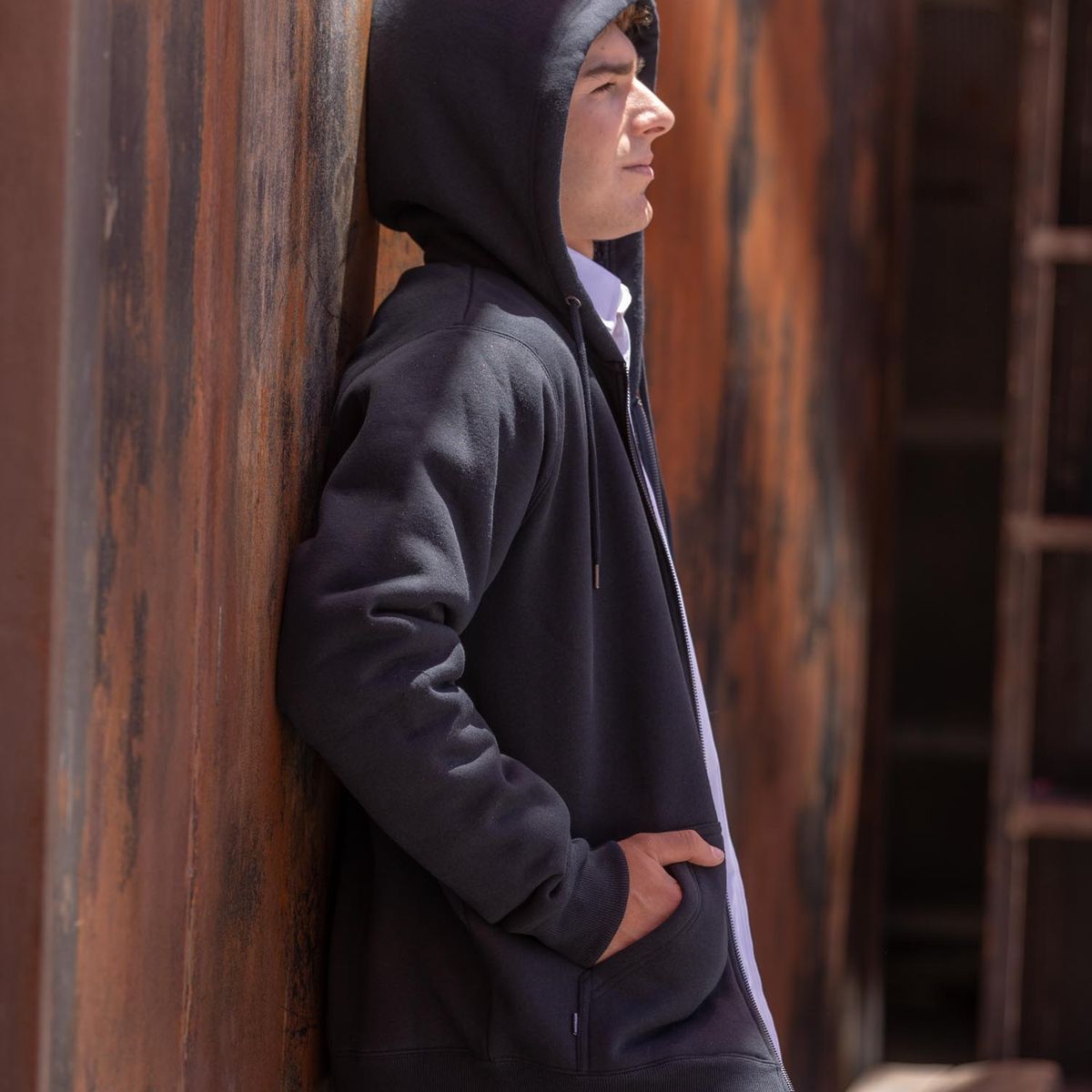 MAUI AND SONS - Poleron Escolar Fabu Juvenil Azul Maui and Sons