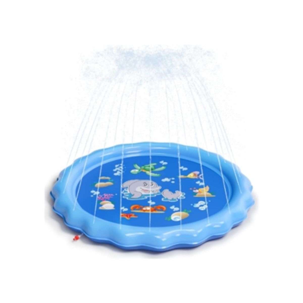 NEW LINE - Alfombra Inflable Tipo Fuente Piscina New Line Niño Pequeña