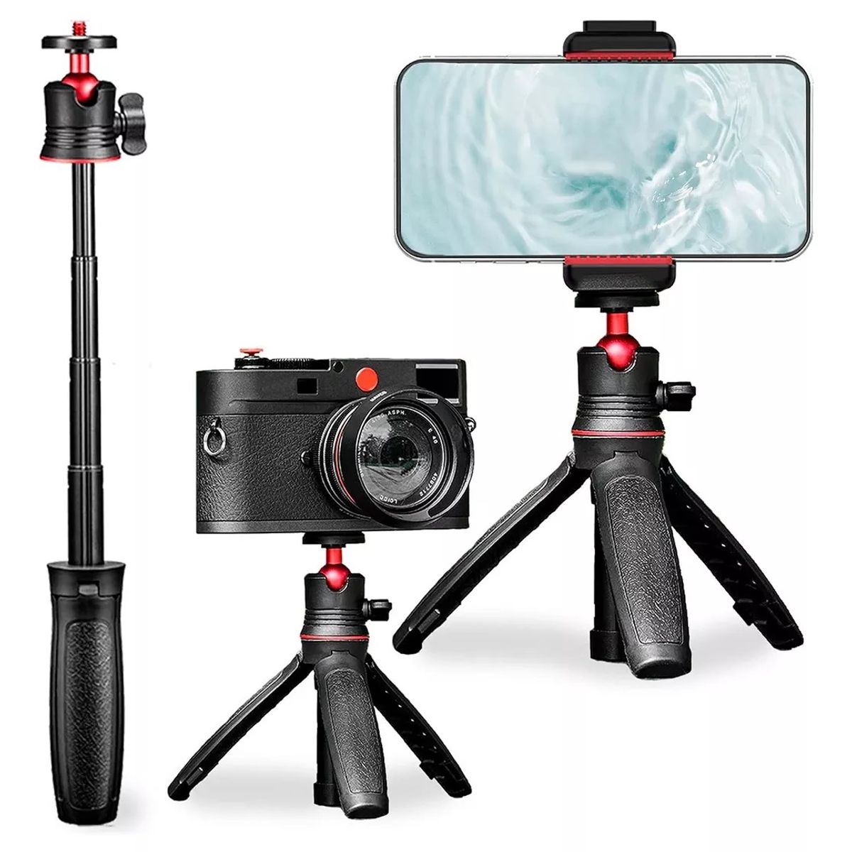 GENERICO - Mini Trípode  Porta Soporte Celular Para Video Tik Tok Ig