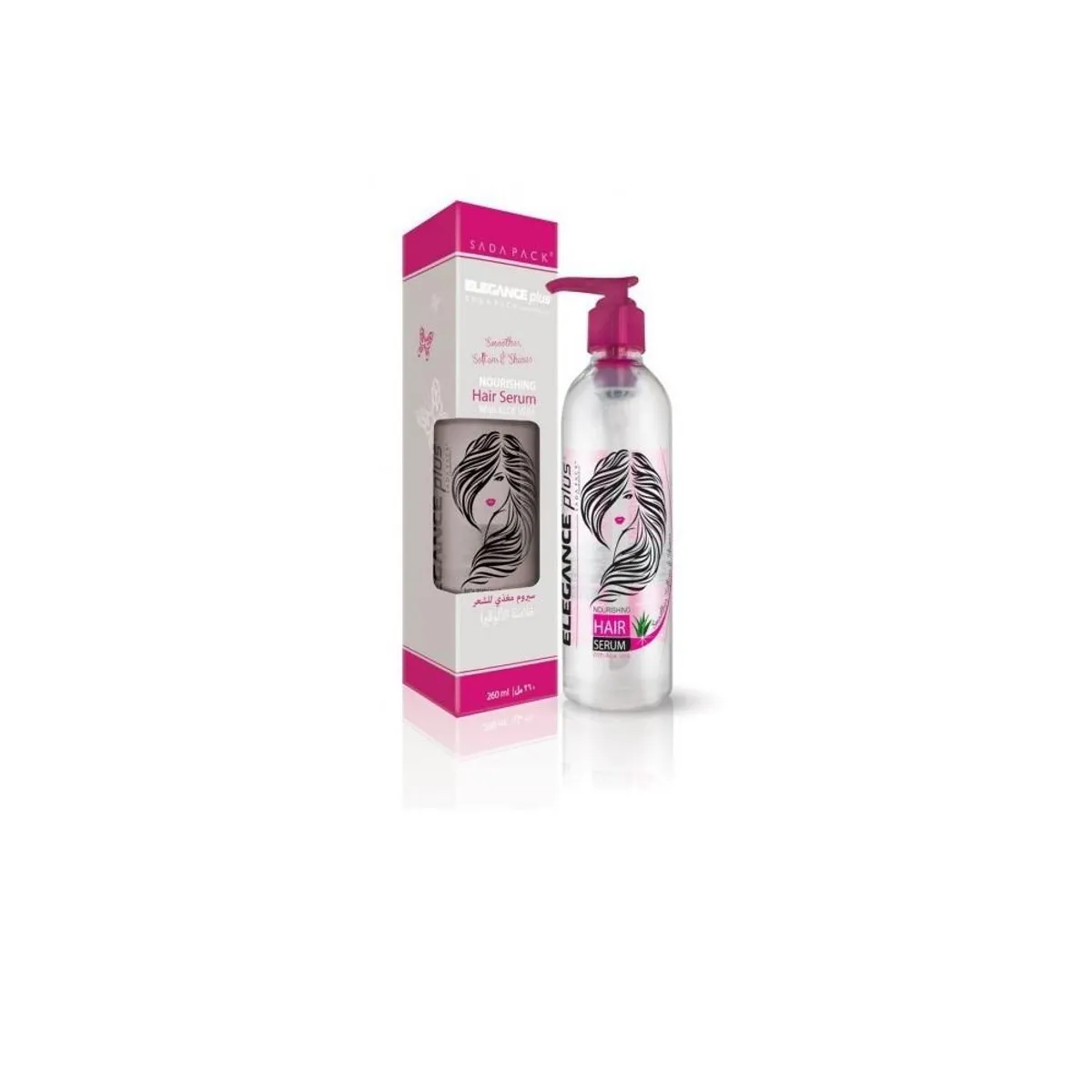 ELEGANCE - Elegance Plus Serum Anti Frizz P Pelo Con Aloe Vera 300ml ELEGANCE