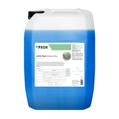 GENERICO - Shampoo Automotriz Snow Active Foam Color Blue Azul Eox 22 L