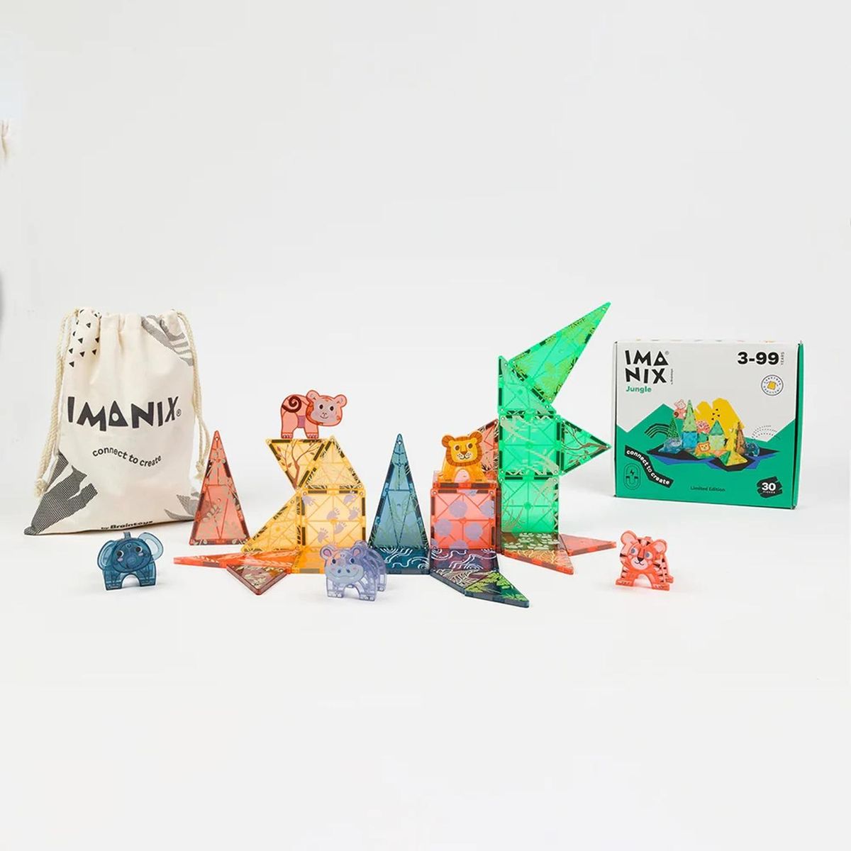 IMANIX - Imanix Jungle 30 Piezas Mágneticas