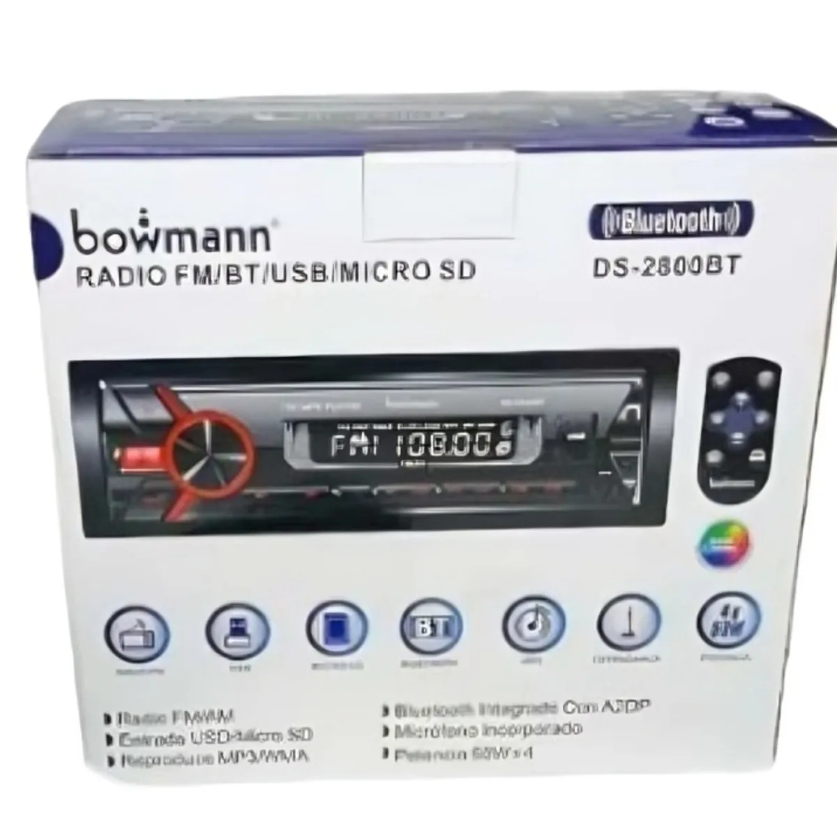 BOWMANN - RADIO REPRODUCTOR DE AUTO BOWMANN.
