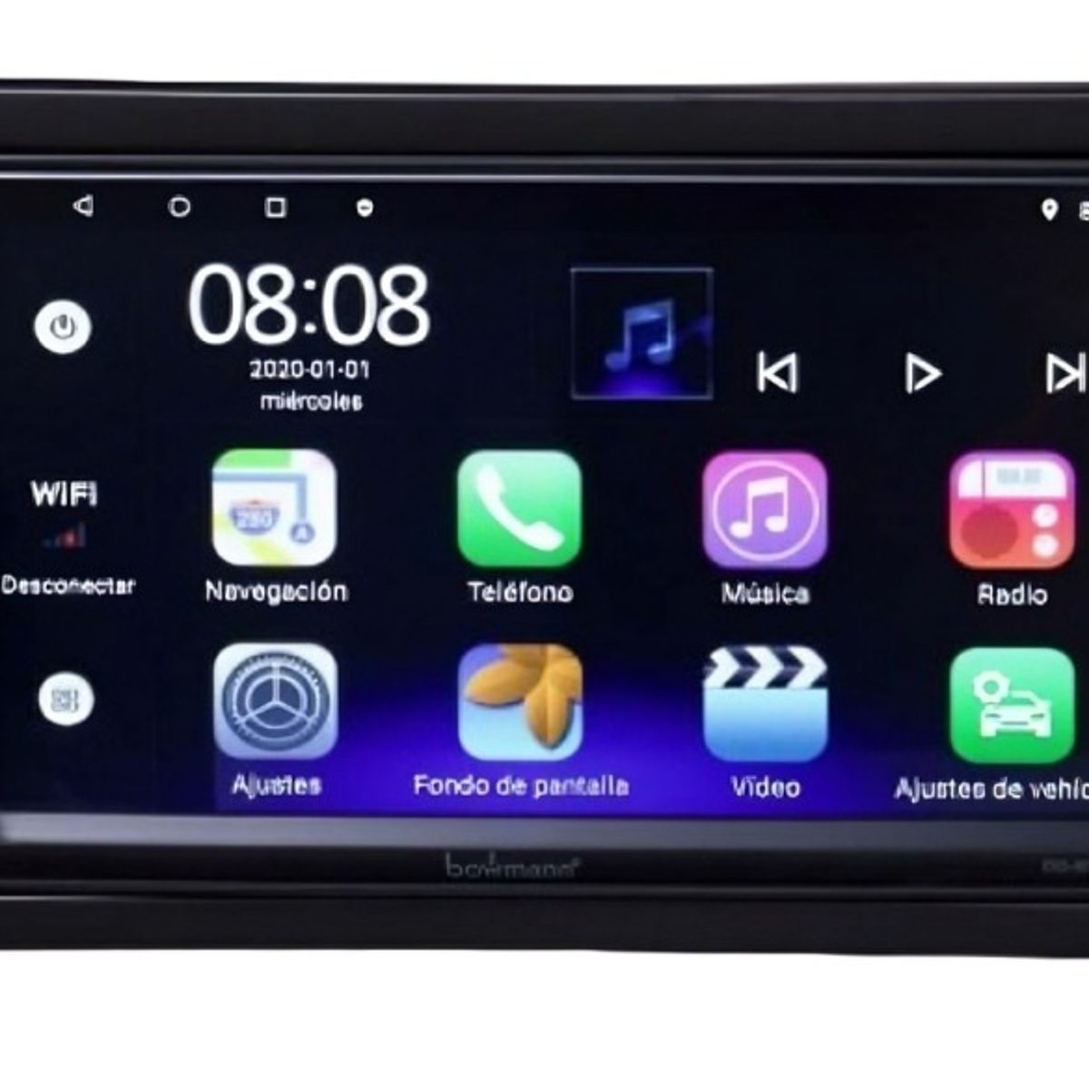 BOWMANN - RADIO DE AUTO BOWMANN  PANTALLA 7" TACTIL MODELO: DD -6050A BT