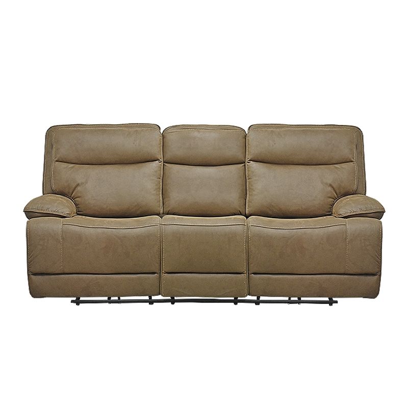 GENERICO - Sofá Reclinable Eléctrico 3 Cuerpos Consola Regal (224 x 97 x 103 cm)