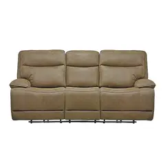 GENERICO - Sofá Reclinable Eléctrico 3 Cuerpos Consola Regal (224 x 97 x 103 cm)
